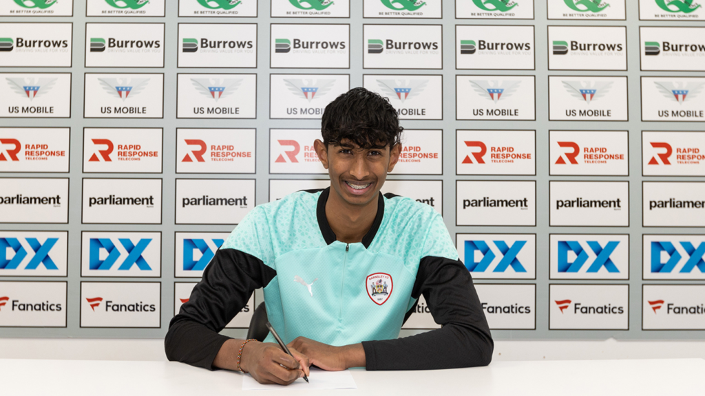 Vimal Yoganathan Tamil footballer signs professional deal with Barnsley