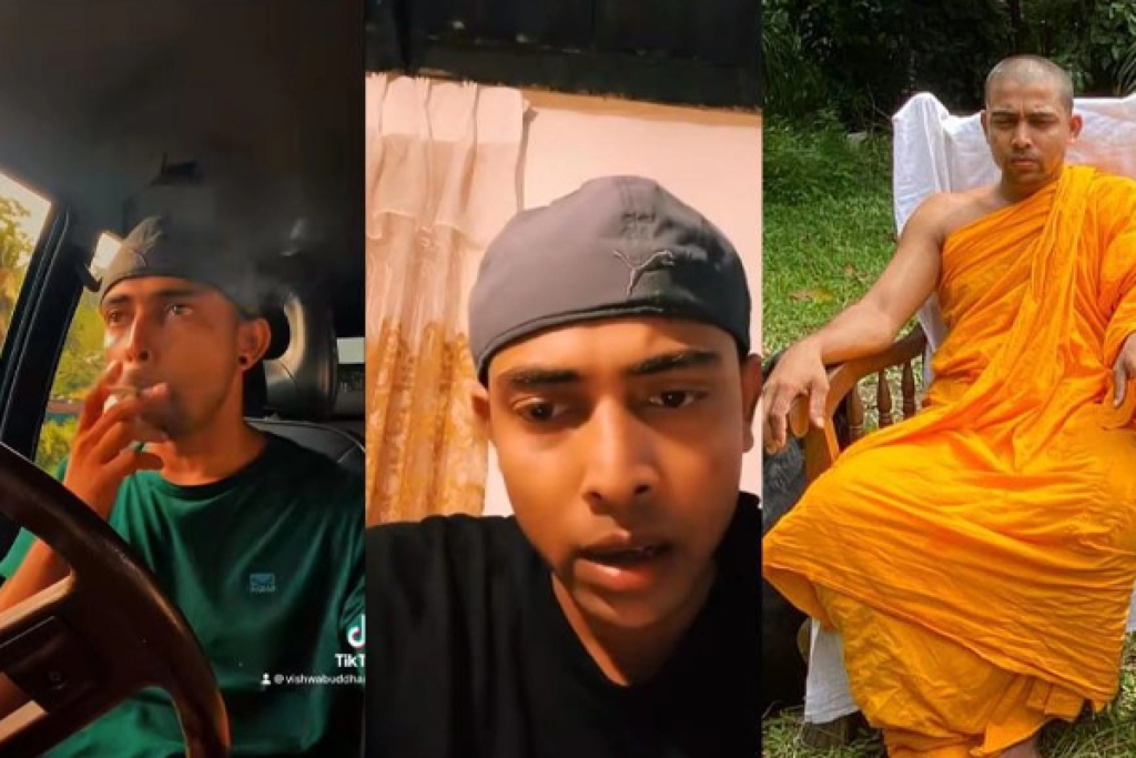 Controversial TikTok Monk "Vishwa Buddha" Arrested Again by CID for Alleged Insults to Buddhism