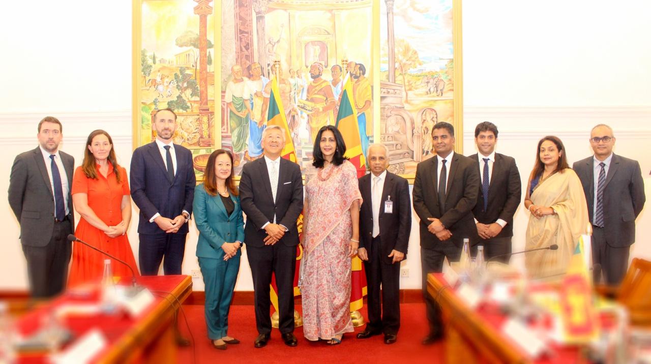 U.S. Assistant Secretary for South and Central Asian Affairs Donald Lu welcomes the recent progress in Sri Lanka in discussions with Foreign Secretary Aruni Wijewardane