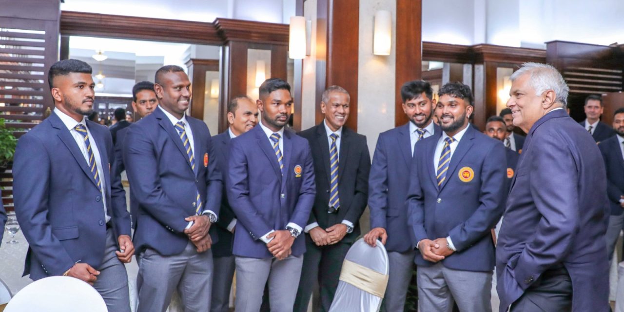 President Extends Best Wishes to Sri Lankan Cricket Team Heading to T20 World Cup