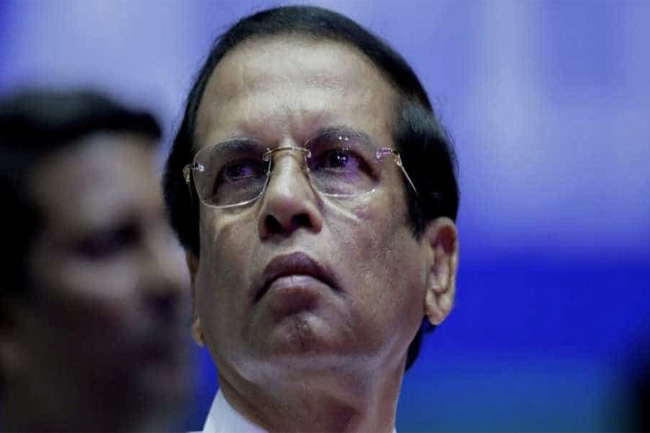 Case against former President Sirisena fixed for ex parte trial