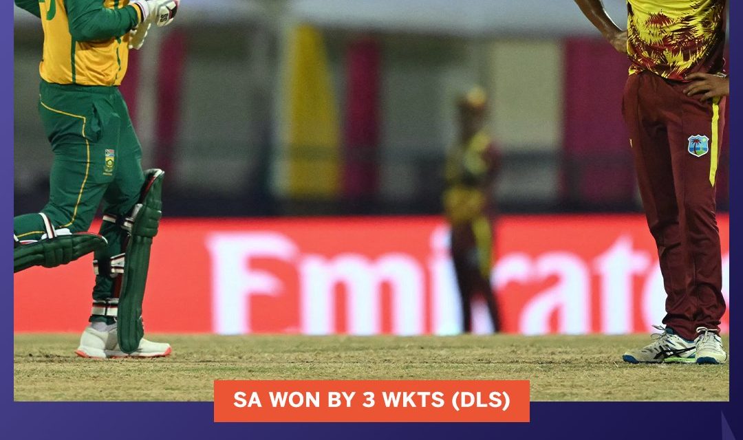 South Africa storm into semis, knock West Indies out in thriller