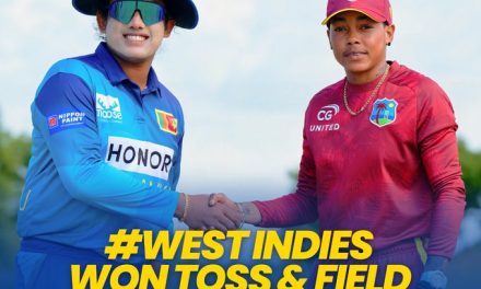 Toss: Windies won the toss and elected to bowl first.