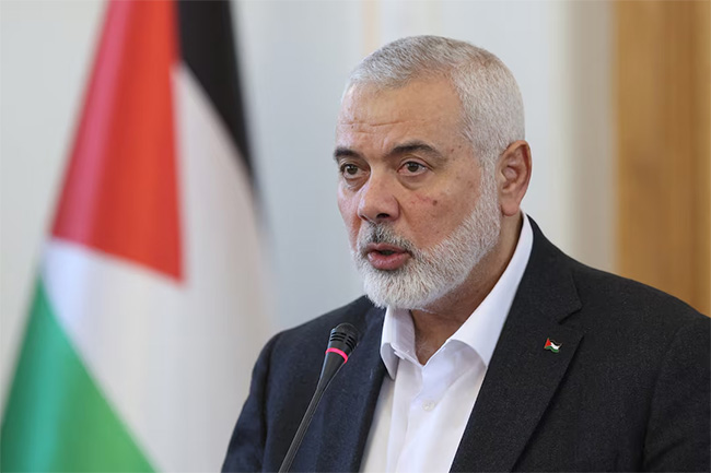 Hamas leader Ismail Haniyeh