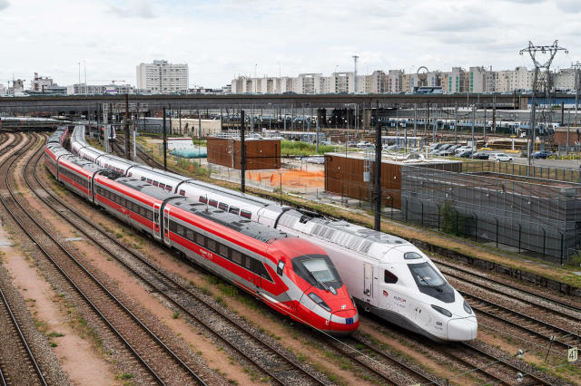 French high-speed train