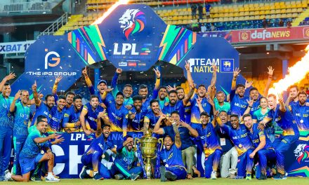 Jaffna Kings are the LPL Champions for the 4th time!