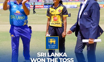 Chamari Athapaththu won the toss and elected to bat first against Malaysia