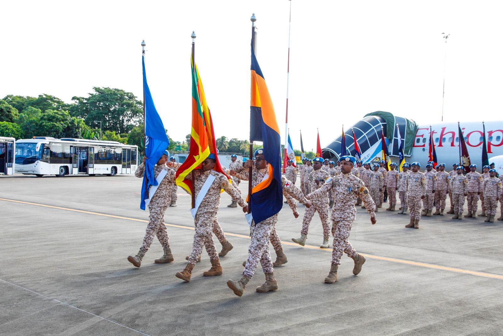 Sri Lanka Army Troops Return Home After Successful Mali Operation, Earning 14,524 Million Rupees for the Nation